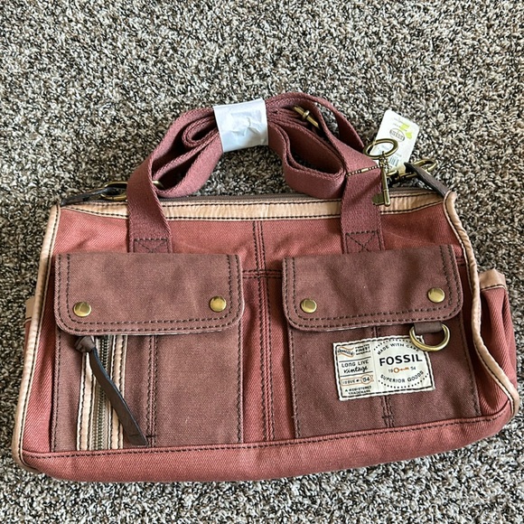 NWT Fossil Morgan Satchel - Picture 2 of 9